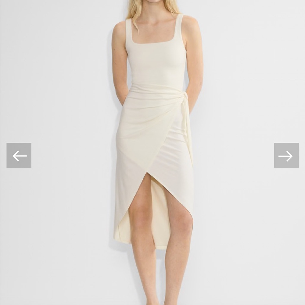 Aritzia saturn midi Green  Wrap Dress